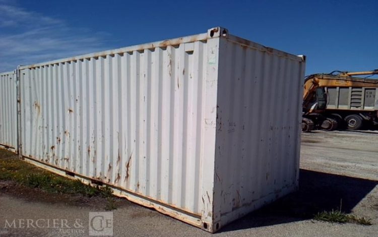 CONTAINEX CONTAINER 20 PIEDS SECURISE BLANC CON750109