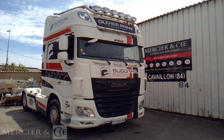 DAF TR XF530FT 4X2 PTAC 19T BLANC FZ-659-DH