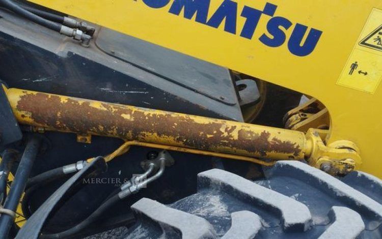 KOMATSU CHARGEUSE ARTICULEE WA100M – DIESEL 700L – 6114 HEURES – ANNEE 2008  KOWA