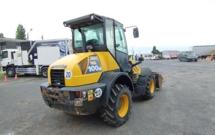 KOMATSU CHARGEUSE ARTICULEE WA100M – DIESEL 700L – 6114 HEURES – ANNEE 2008  KOWA