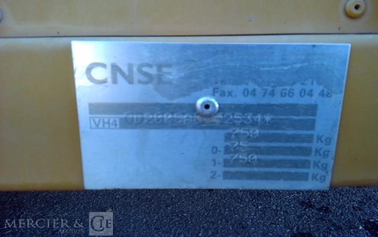 CNSE ROULOTTE DE CHANTIER  CF-676-HN