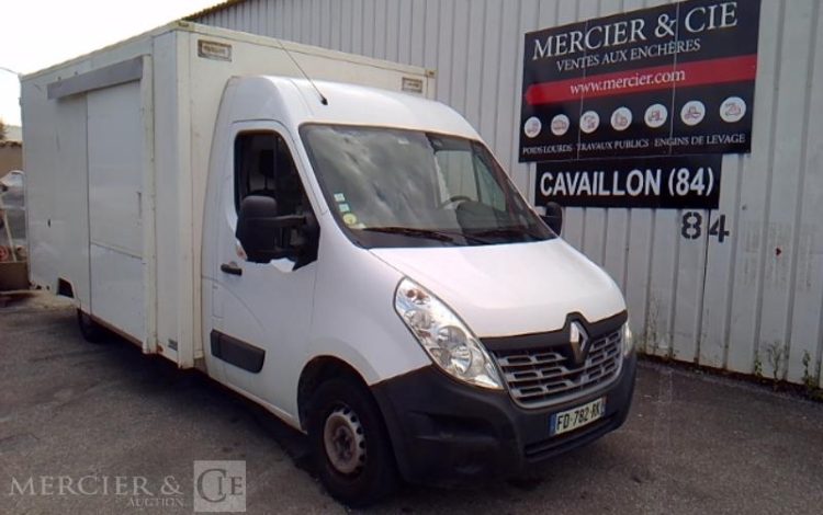 RENAULT MASTER CAISSE 2.3 DCI 16V 130CV BLANC FD-782-RK