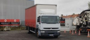 RENAULT PREMIUM 270 DCI 2 ESSIEUX PAROIS LATERALES SOUPLES COULISSANTES + HAYON  AN-882-VF