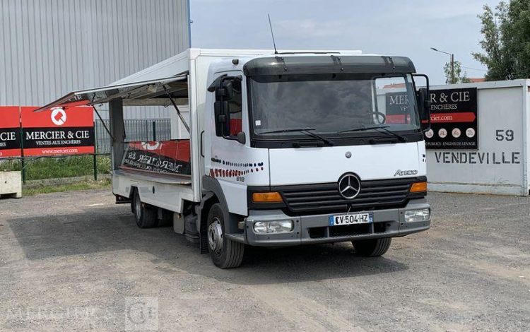 MERCEDES MERCEDES ATEGO – MAGASIN AMBULANT BLANC CV-504-HZ