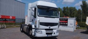 RENAULT TRACTEUR ROUTIER PREMIUM DIESEL – PTAC 19T – PTRA 44T – 450027 KMS BLANC DA-451-QQ