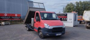 IVECO 35C13 BENNE SIMPLE CABINE COFFRE  DE-045-GE