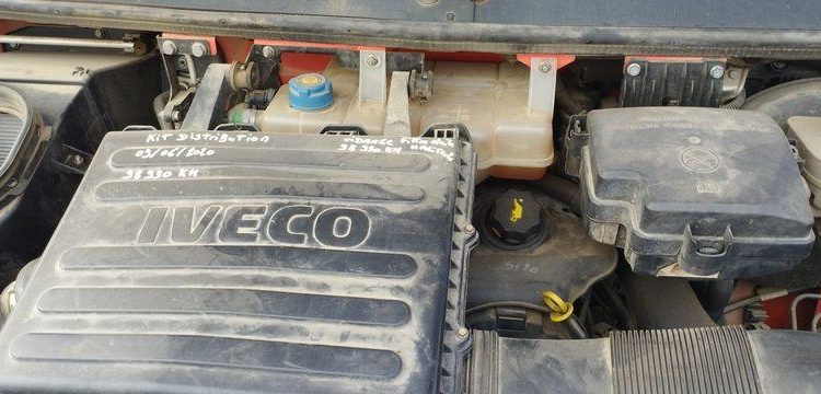 IVECO 35C13 BENNE SIMPLE CABINE COFFRE  DE-045-GE