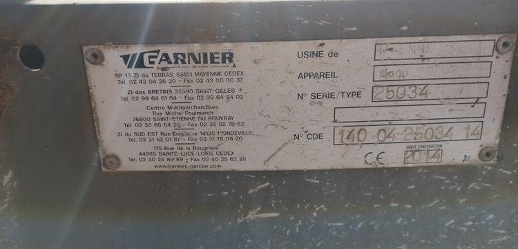 IVECO 35C13 BENNE SIMPLE CABINE COFFRE  DE-441-FV