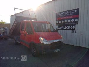 IVECO 35C13 BENNE DOUBLE CABINE ROUGE DG-540-CM