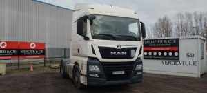 MAN TGX 18,500 – PTAC 19 T – AN 2019 – 387405 KM BLANC FH-659-MT