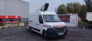 RENAULT MASTER AVCE NACELLE VERSALIFT ETL32-125 12-14M NON ROULANT  FM-166-MG