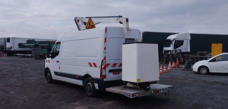 RENAULT MASTER AVCE NACELLE VERSALIFT ETL32-125 12-14M NON ROULANT  FM-166-MG