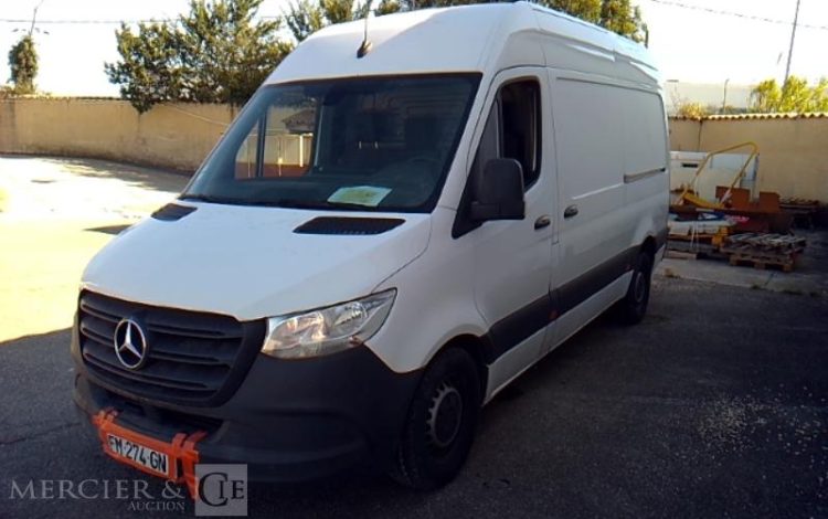 MERCEDES SPRINTER 316 CDI 2.2 D 16V 163CV MACHINE A PROJETER POLYURETHANE BLANC FM-274-GN