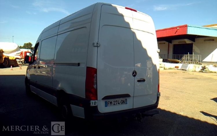 MERCEDES SPRINTER 316 CDI 2.2 D 16V 163CV MACHINE A PROJETER POLYURETHANE BLANC FM-274-GN