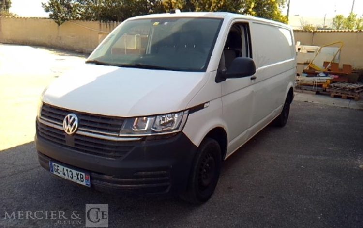 VOLKSWAGEN TRANSPORTER 6,1 VAN L2H1 2,0 TDI 150CH BVM6 BLANC GE-413-XB