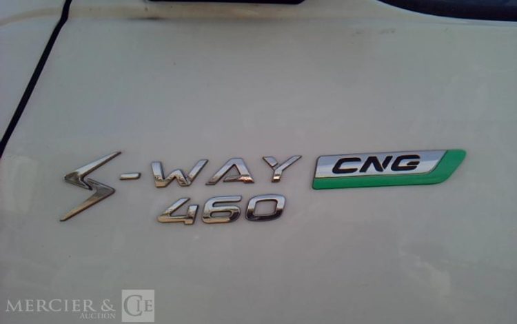 IVECO S-WAY 460 CNG PORTE CONTAINER 4X2 PTAC 19T BLANC GF-383-HV