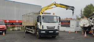 IVECO Iveco 18T + grue  CE-296-EH