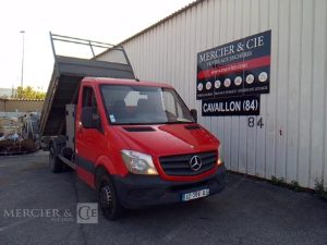 MERCEDES SPRINTER BENNE SIMPLE CABINE COFFRE  CZ-386-QJ