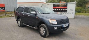 FORD PICK-UP FORD RANGER 4 2,2 TDCI- 16V TURBO – DIESEL – 149701 KMS – ANNEE 2015 BLEU DT-295-PE