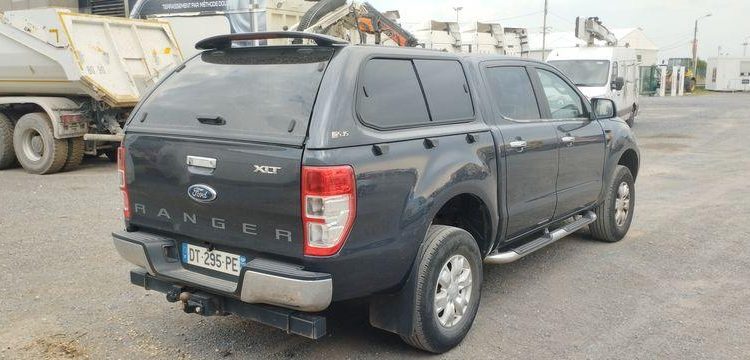 FORD PICK-UP FORD RANGER 4 2,2 TDCI- 16V TURBO – DIESEL – 149701 KMS – ANNEE 2015 BLEU DT-295-PE