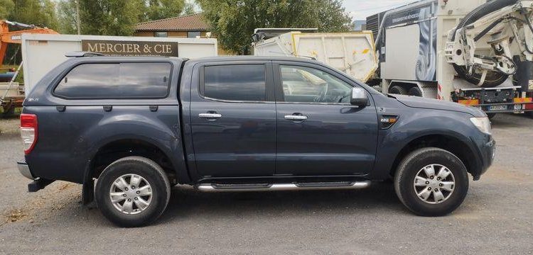 FORD PICK-UP FORD RANGER 4 2,2 TDCI- 16V TURBO – DIESEL – 149701 KMS – ANNEE 2015 BLEU DT-295-PE