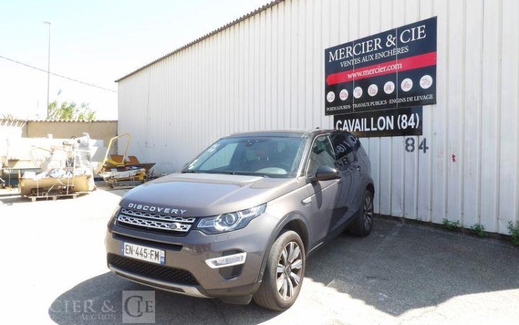 LAND ROVER DISCOVERY SPORT 2,0 TD4 180 HSE LUXURY 4WD BVA GRIS EN-445-FM