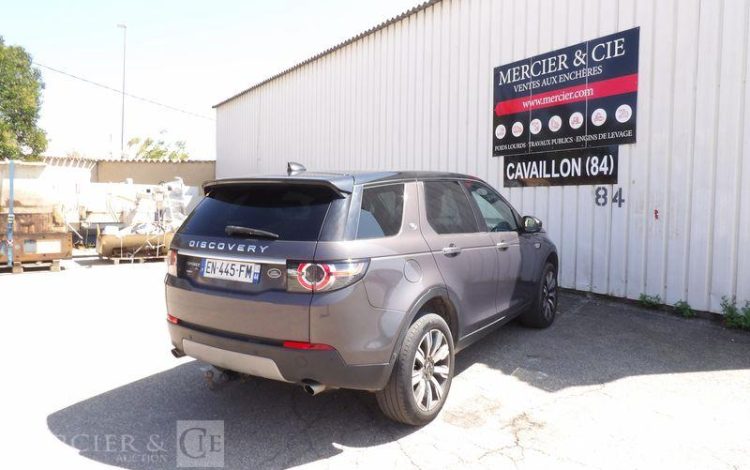 LAND ROVER DISCOVERY SPORT 2,0 TD4 180 HSE LUXURY 4WD BVA GRIS EN-445-FM