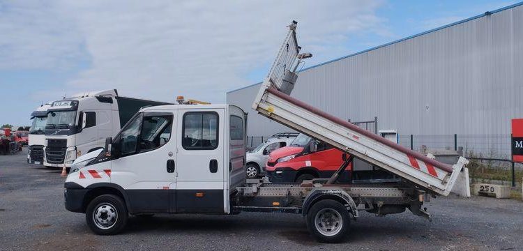 IVECO DAILY 35C14 BENNE BLANC FA-919-FN