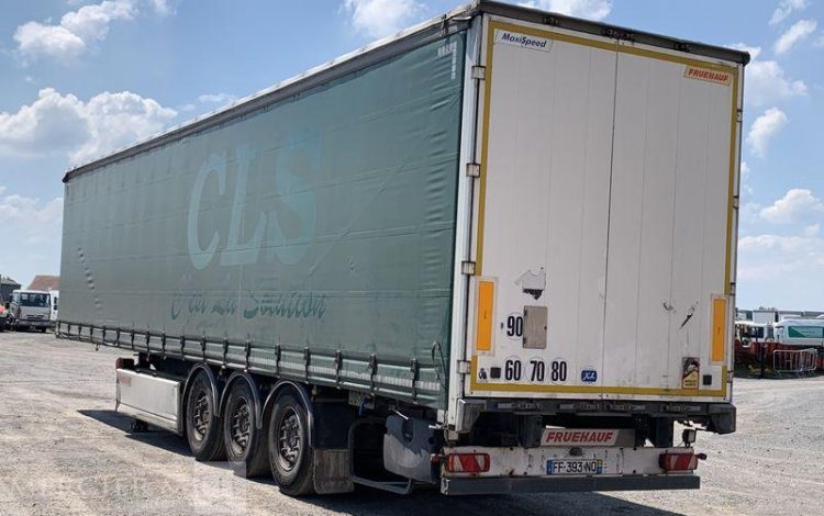 FRUEHAUF SEMI REMORQUE PLSC 3 ESSIEUX – PTAC 38T – ANNEE 2019  FF-393-NQ