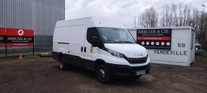 IVECO DAILY 50C18HA8 V12 FG – AN 2020 – 28120 KM BLANC FP-931-TF