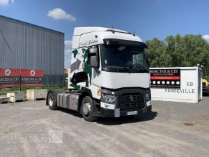 RENAULT T480 T4 DIESEL – PTAC 19T – PTRA 44 T – 33966 KMS – ANNEE 2020 BLANC FS-207-HJ