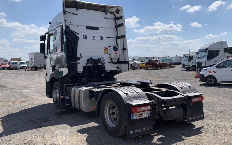 RENAULT T480 T4 DIESEL – PTAC 19T – PTRA 44 T – 33966 KMS – ANNEE 2020 BLANC FS-207-HJ