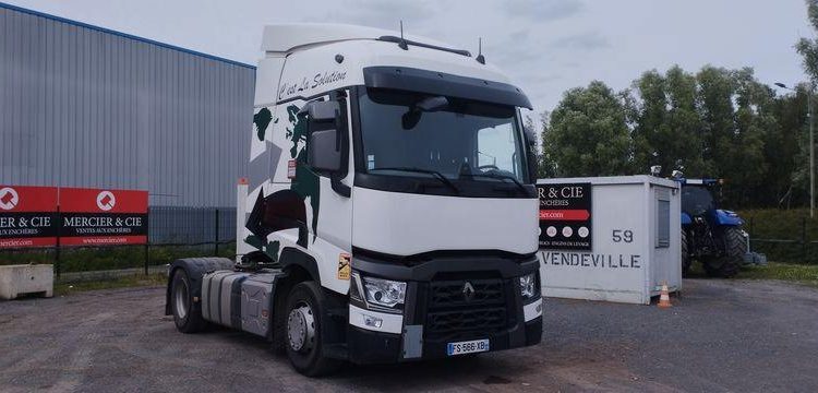 RENAULT T 480 DIESEL 296831 KMS – ANNEE 2020 BLANC FS-566-XB