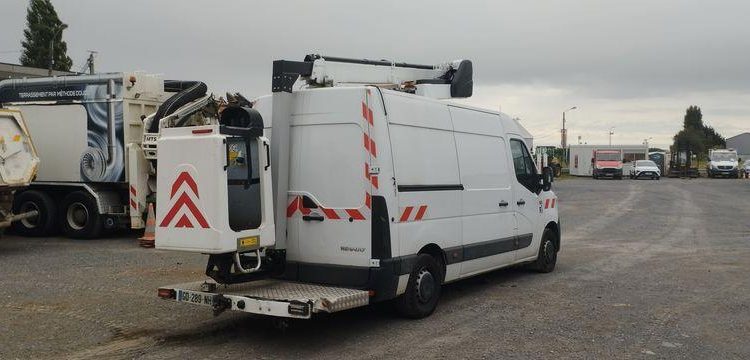 RENAULT MASTER NACELLE 12m – DIESEL – 22056 KMS – ANNEE 2021 BLANC GD-289-NH