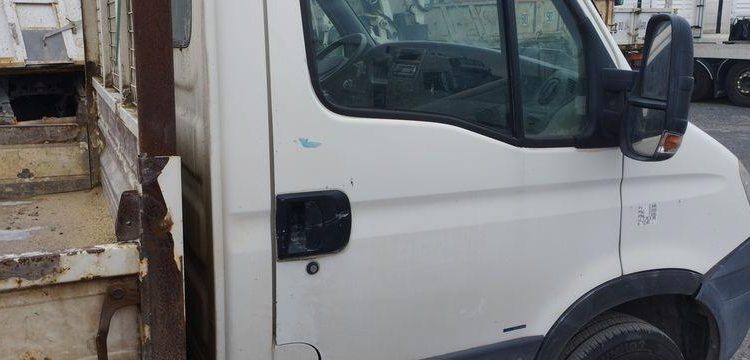 IVECO 35J BENNE DIESEL – 148039 KMS NON GARANTI – ANNEE 2008 BLANC 140DDL59