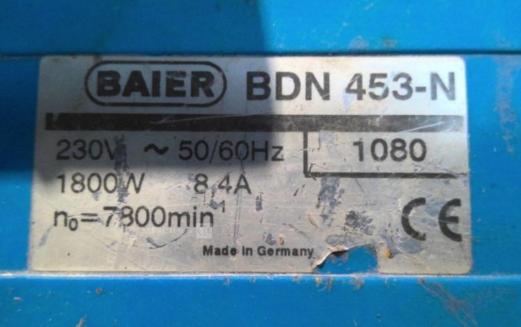 BAIER BDN 453-N  RAI007815