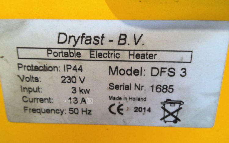 DRYFAST DFS3  CHA010123