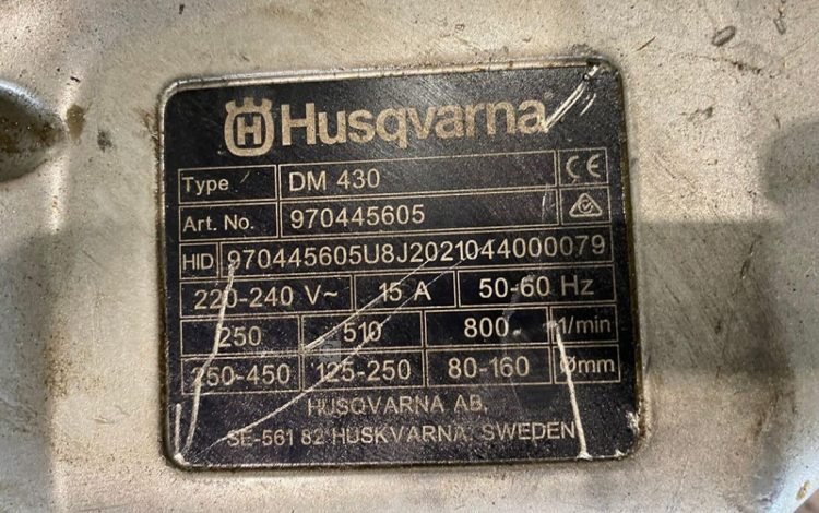 HUSQVARNA DM340  FOR010926