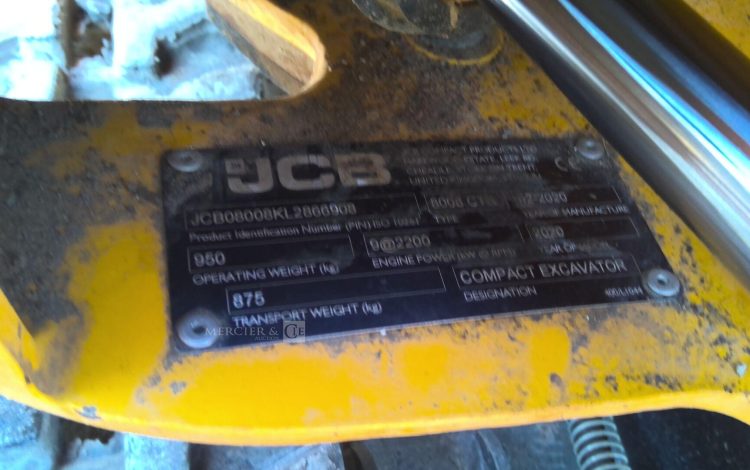 JCB 8008 CTS  866908