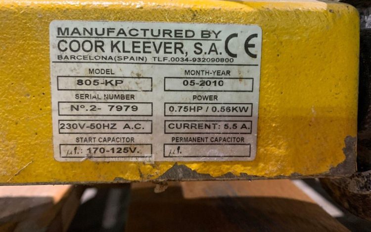 COOR KLEEVER 805-KP  CRI010112