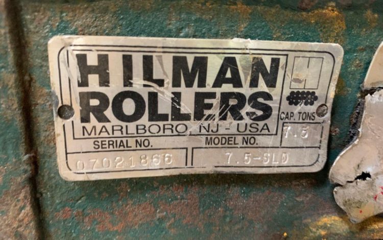 HILMAN ROLLERS 7.5-SLD  SET010000