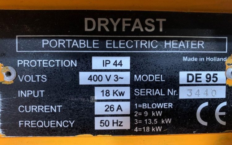 DRYFAST DE95  C18010912