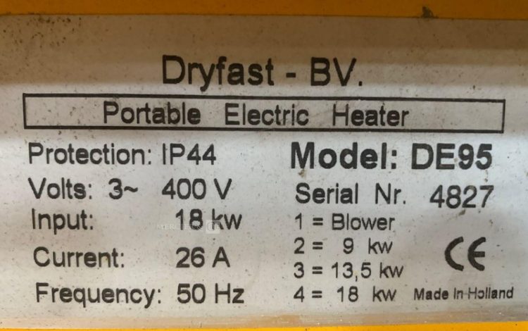 DRYFAST DE95  C18007978