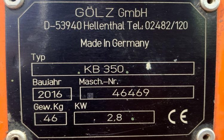 GOLZ KB350  FOR010193