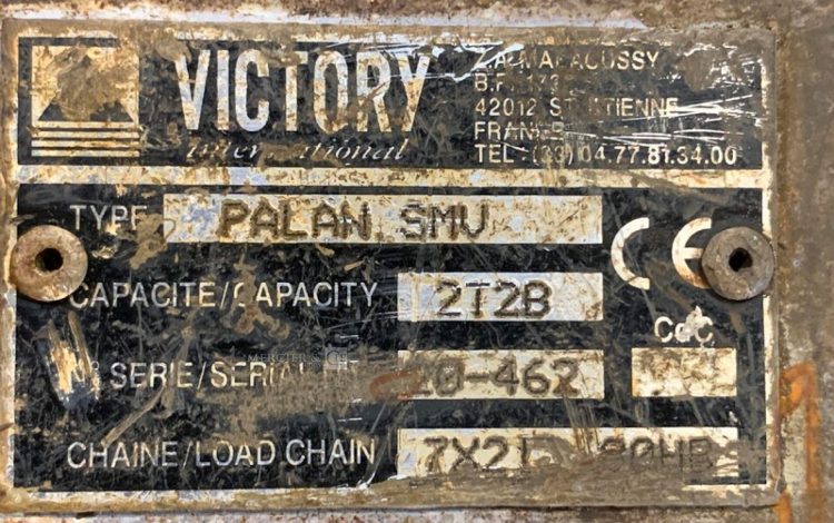 VICTORY PALAN SMV  PAL010007