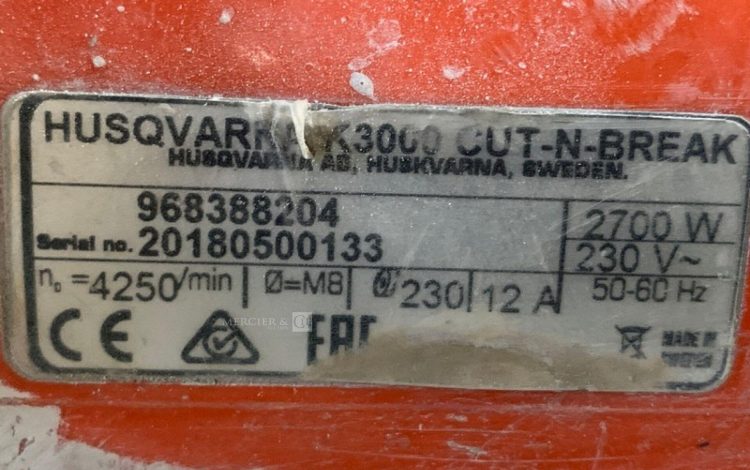 HUSQVARNA K3000  110MAM8