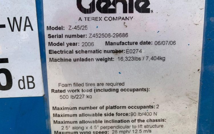 GENIE Z-45/25  14AE1822