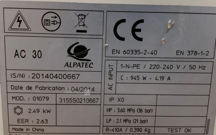 ALPATEC AC30  CLI011551