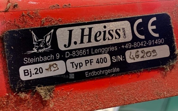 J.HEISS PF 400  TAR010745