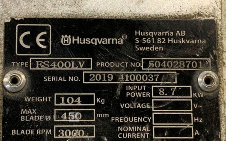 HUSQVARNA FS400LV  SCI010831